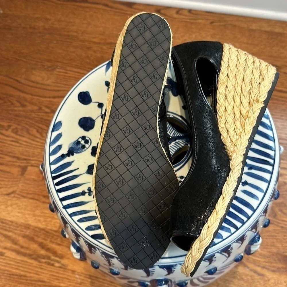 Donald J Pliner Coraa Wedge Peep Toe Espadrilles